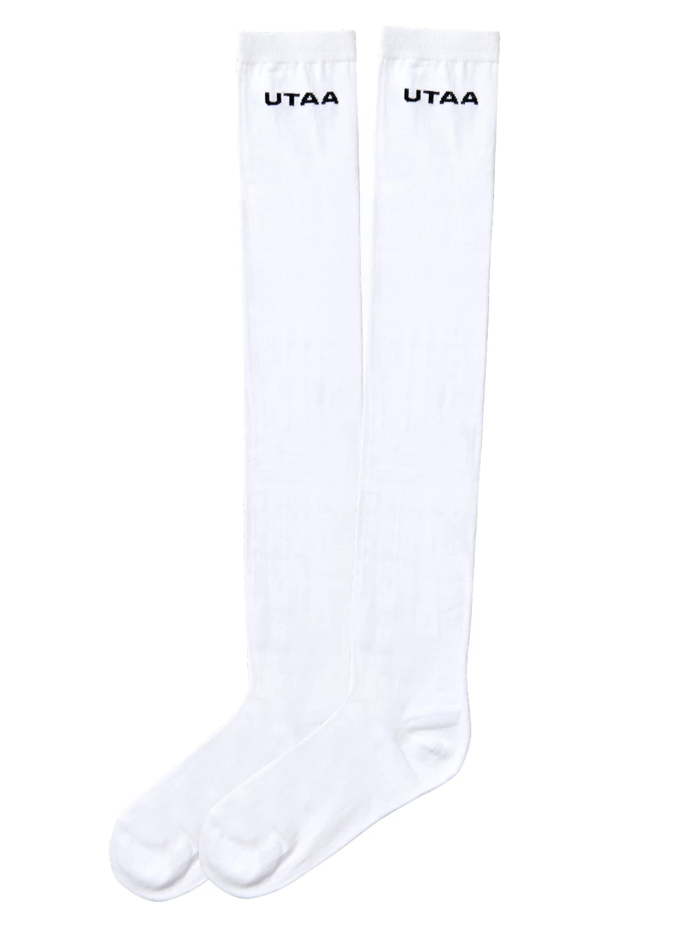 UTAA 2021-22FW Blended Fabrics Street Style Asymmetry Neon Color Sheer White X One Size - Image 2