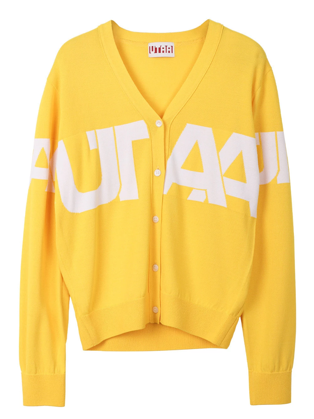 UTAA Blended Fabrics Street Style Oversized Co-ord Nylon Jacket Yellow X Xs - Image 2
