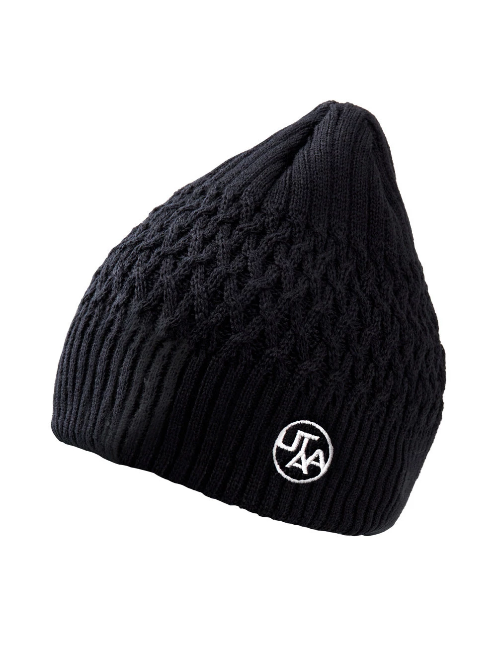 UTAA 2022-23FW Unisex Knit Hats (UA4GCF750YE UA4GCF750RD UA4GCF750BK) For Women Black (inventory Check) X One Size - Image 2