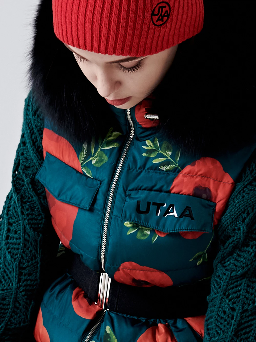 UTAA 2022-23FW Unisex Knit Hats (UA4GCF750YE UA4GCF750RD UA4GCF750BK) For Women Black (inventory Check) X One Size - Image 15