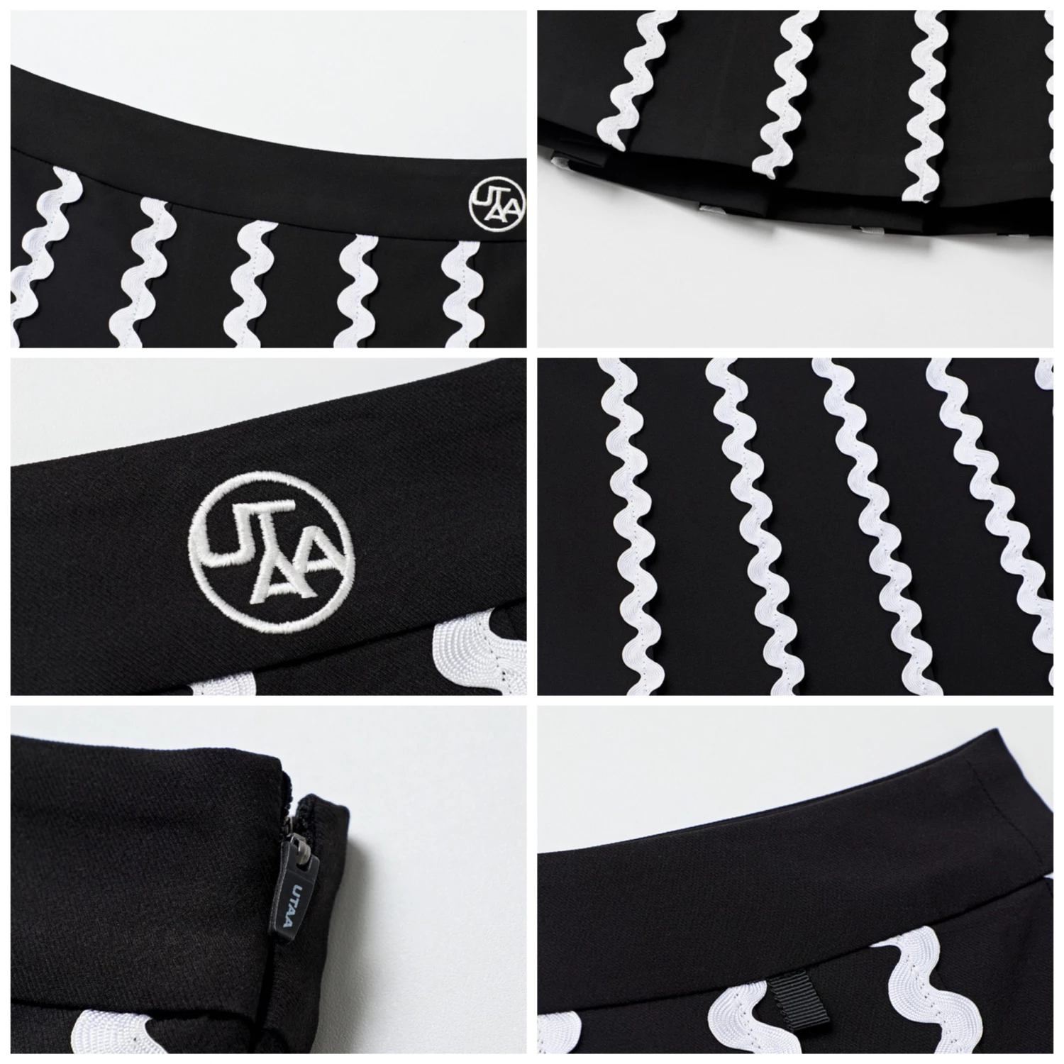 UTAA Street Style Hobbies & Culture (UB2SKF260BK, UB2SKF260WH) White X Xs - Image 12