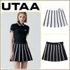 UTAA 2022 SS Blended Fabrics Street Style Co-ord Asymmetry Military (UB2SKF260) Black X S