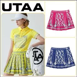 UTAA 2022 SS Blended Fabrics Street Style Co-ord Asymmetry Military (UB2SKF340) Blue X S