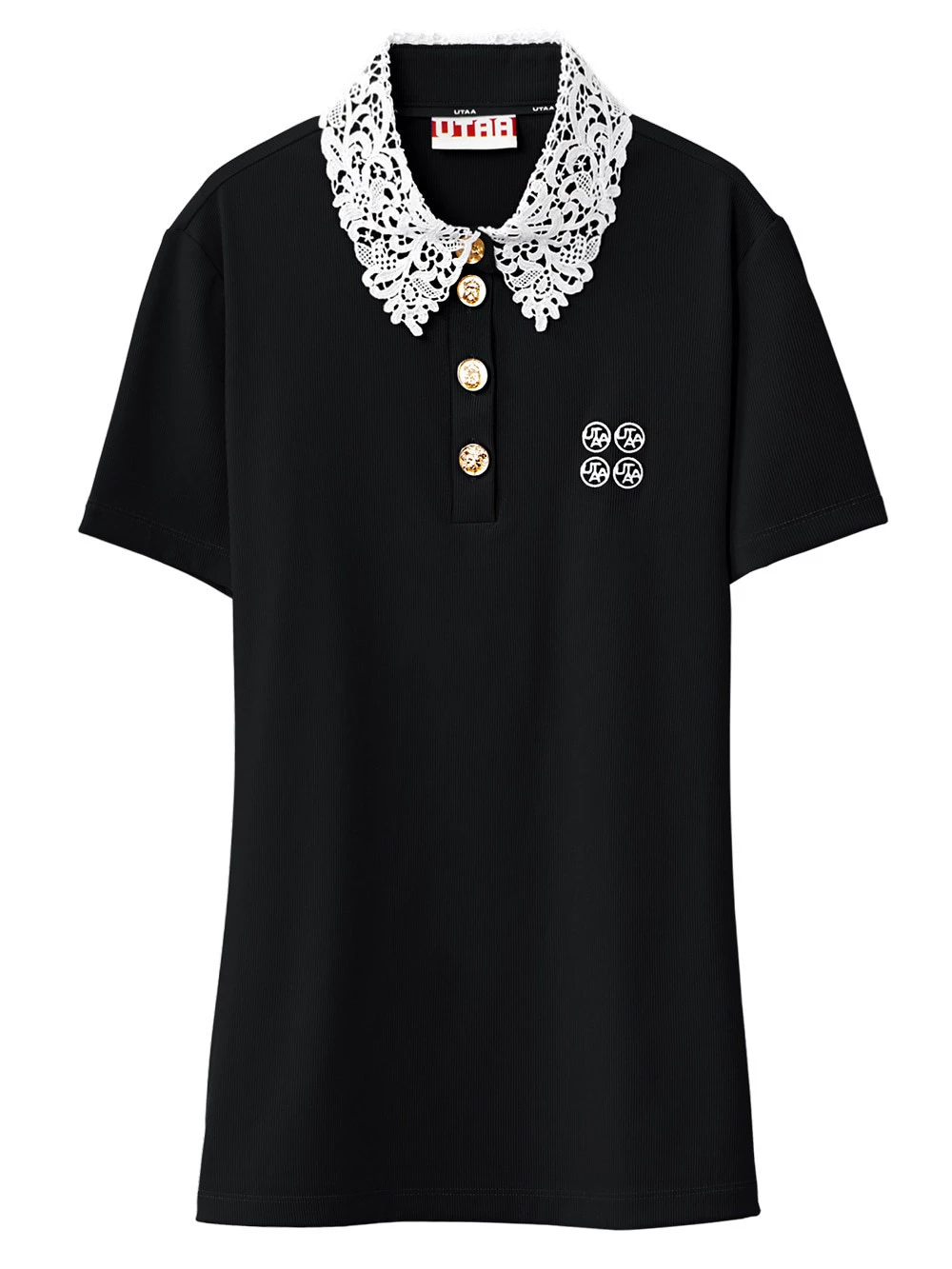 UTAA 2022 SS Blended Fabrics Studded Street Style With Jewels Co-ord (UB2TSF484) White X M - Image 3