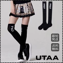 UTAA 2022-23FW Co-ord Socks & Tights (UB0GSF153BK) For Women Black Inventory Required Check X One Size