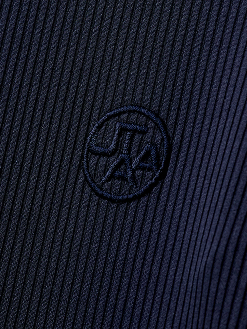 UTAA 2021 SS Blended Fabrics Street Style Asymmetry Neon Color Loungewear Navy X S - Image 7