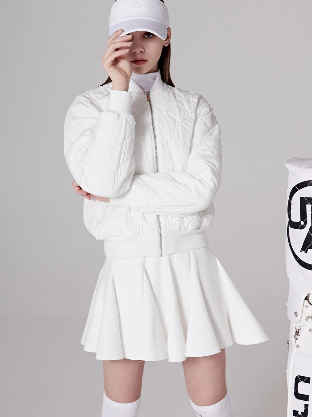 UTAA Blended Fabrics Street Style Shearling Asymmetry Loungewear Black X S - Image 8