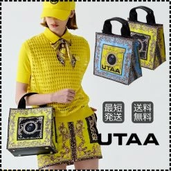 UTAA 2022-23FW Casual Style Co-ord Neon Color Icy Color Totes (UB0GAF301SB UB0GAF301YE) For Women Sky Blue Inventory Required Check X One Size