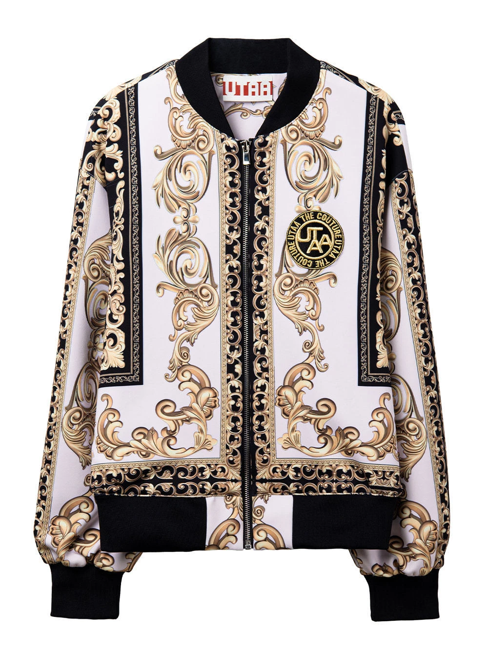 UTAA Blended Fabrics Street Style Oversized Co-ord Nylon Jacket Blue X S - Image 7