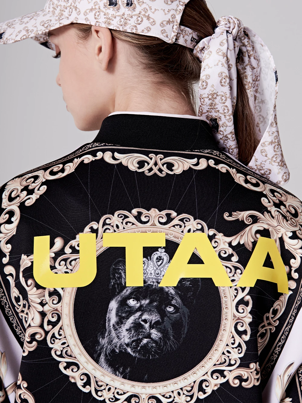 UTAA Blended Fabrics Street Style Oversized Co-ord Nylon Jacket Blue X S - Image 19