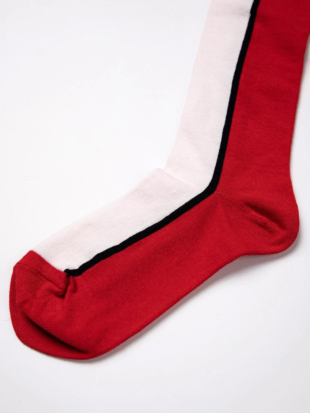 UTAA 2022-23FW Co-ord Socks & Tights (UB0GSF117RD) For Women Red/white Inventory Required Check X One Size - Image 3