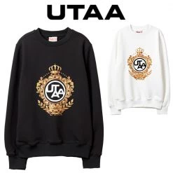 UTAA Blended Fabrics Street Style Asymmetry Neon Color Icy Color (UB1TMF100BK) Black X S