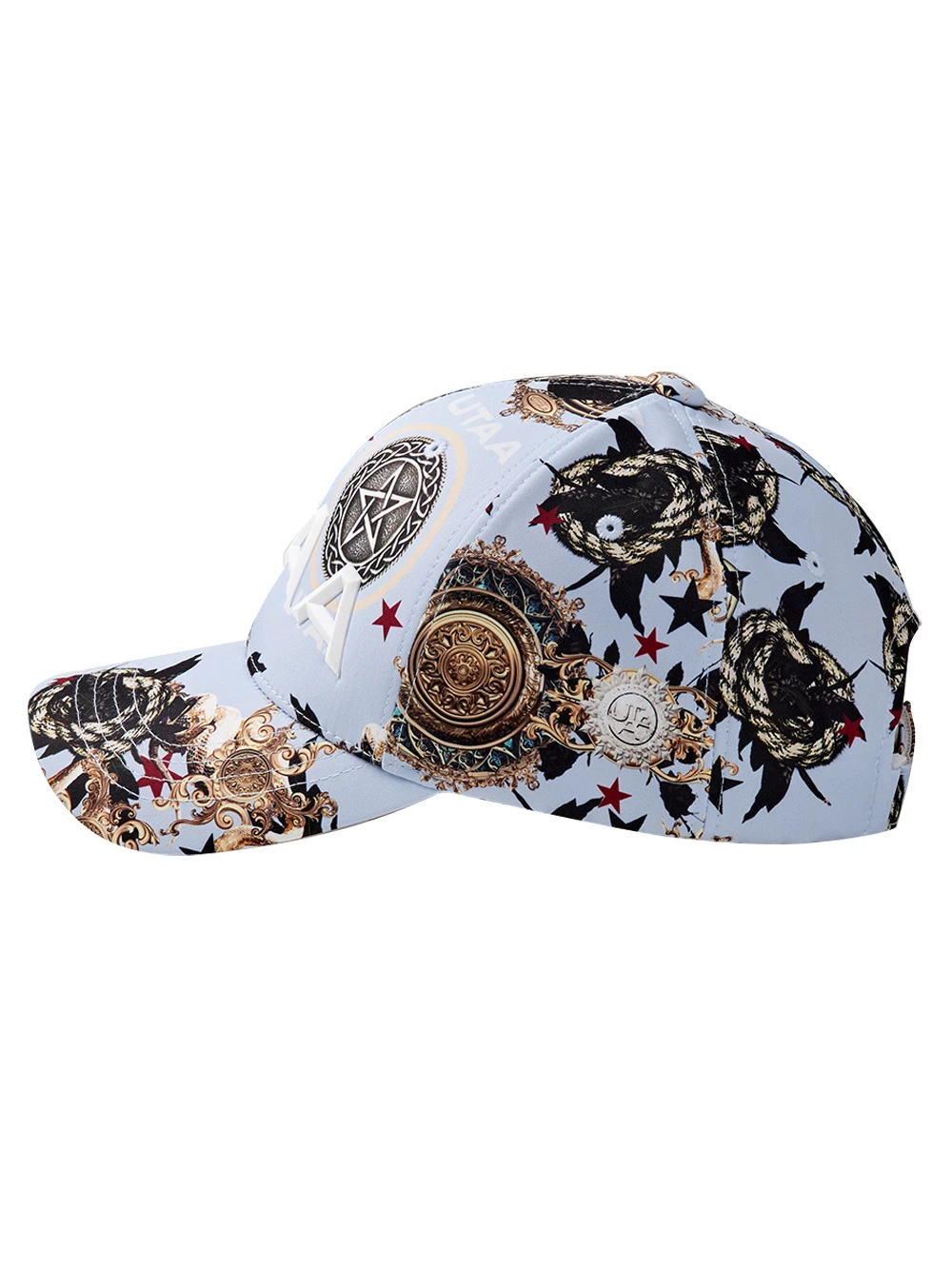 UTAA 2022-23FW Unisex Co-ord Icy Color Caps (UB0GCF820SB) For Women Light Blue (inventory Required) X One Size - Image 3