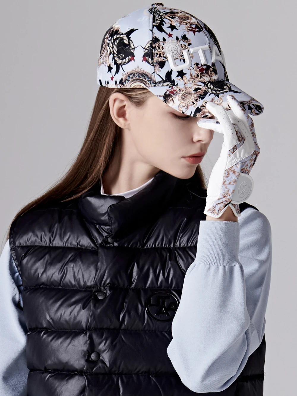 UTAA 2022-23FW Unisex Co-ord Icy Color Caps (UB0GCF820SB) For Women Light Blue (inventory Required) X One Size - Image 6