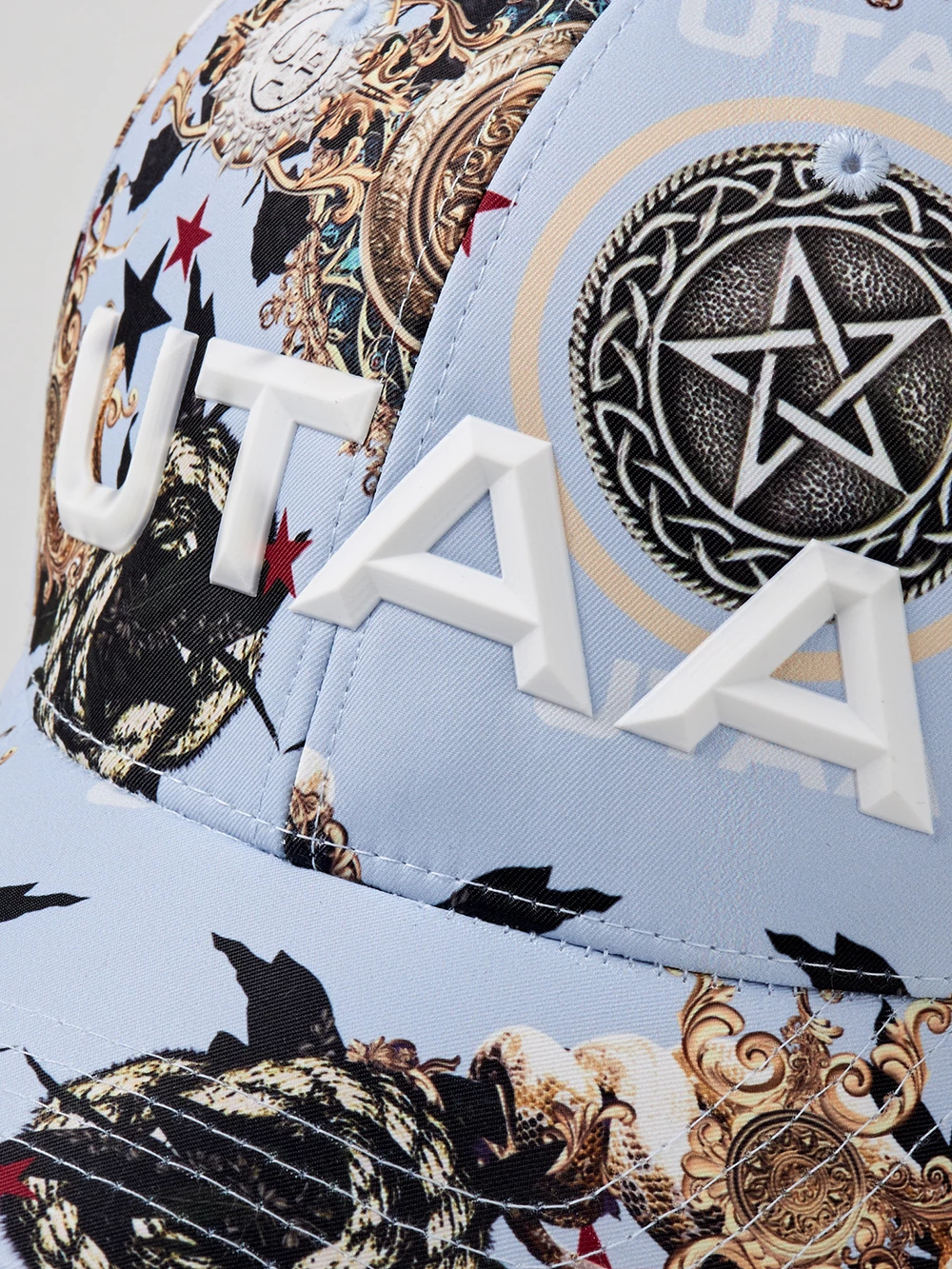 UTAA 2022-23FW Unisex Co-ord Icy Color Caps (UB0GCF820SB) For Women Light Blue (inventory Required) X One Size - Image 9