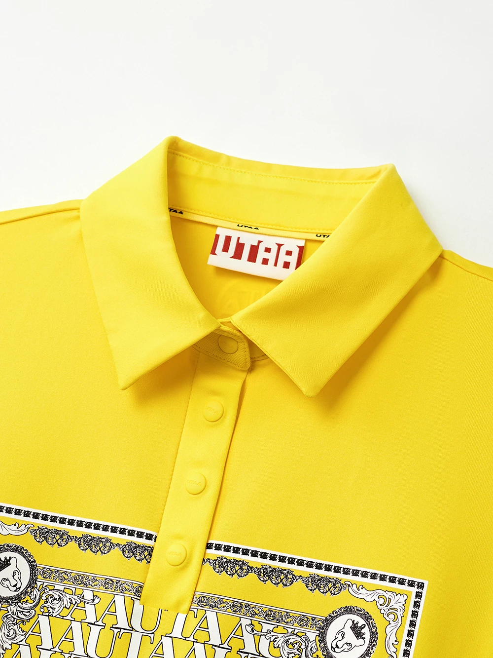 UTAA 2022 SS Blended Fabrics Street Style Asymmetry Neon Color Loungewear Yellow X S - Image 4