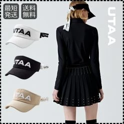 UTAA 2022-23FW Co-ord Caps (UB0GCF140BE UB0GCF140BK UB0GCF140WH) For Women Black (inventory Check) X One Size