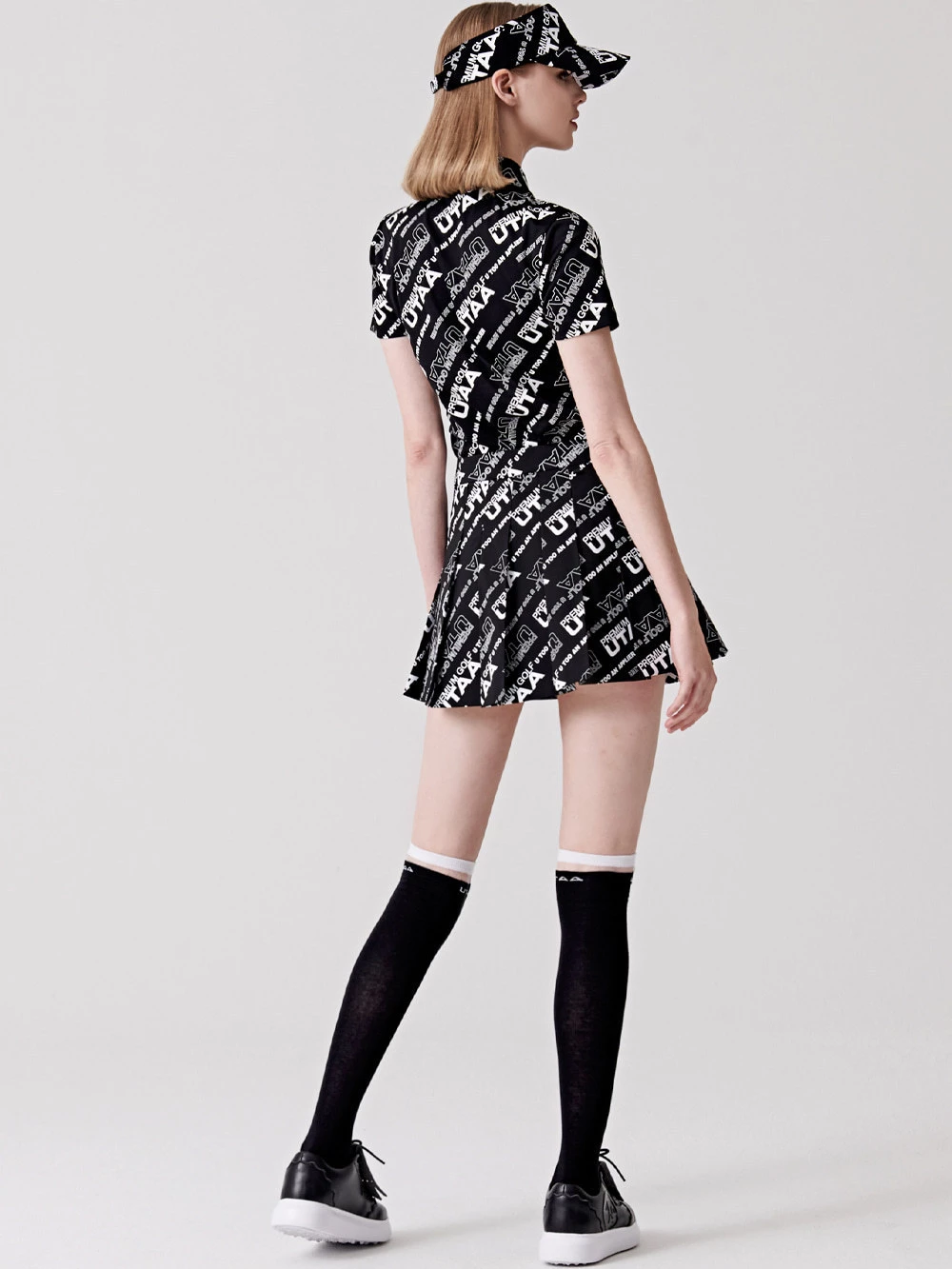 UTAA 2022 SS Blended Fabrics Studded Street Style With Jewels Co-ord (UB2TSF391) Black X M - Image 12