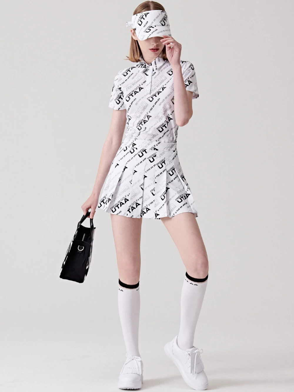 UTAA 2022 SS Blended Fabrics Studded Street Style With Jewels Co-ord (UB2TSF391) Black X M - Image 15