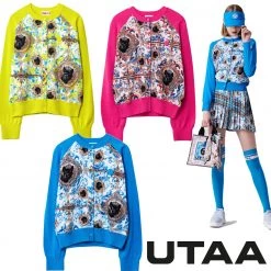 UTAA 2022 SS Street Style Hobbies & Culture ( UB3KCF823PK, UB3KCF823YE, UB3KCF823BL) Yellow X S