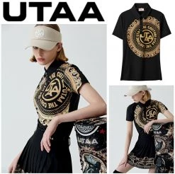 UTAA 2022 SS Blended Fabrics Studded Street Style With Jewels Co-ord (UB2TSF331) Black X Xs