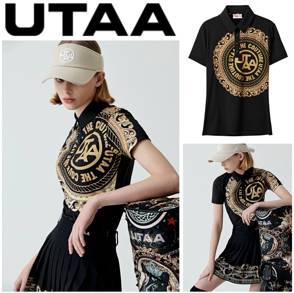 UTAA 2022 SS Blended Fabrics Studded Street Style With Jewels Co-ord (UB2TSF331) Black X Xs