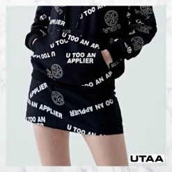 UTAA 2022-23FW Street Style Co-ord Hobbies & Culture Black X S