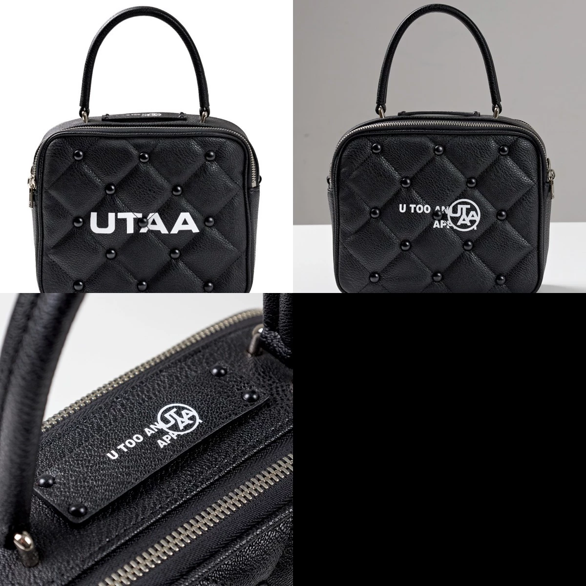 UTAA 2022-23FW Casual Style Vanity Bags Co-ord Clutches (UB0GAU103BK) For Women Black Inventory Required Check X One Size - Image 2