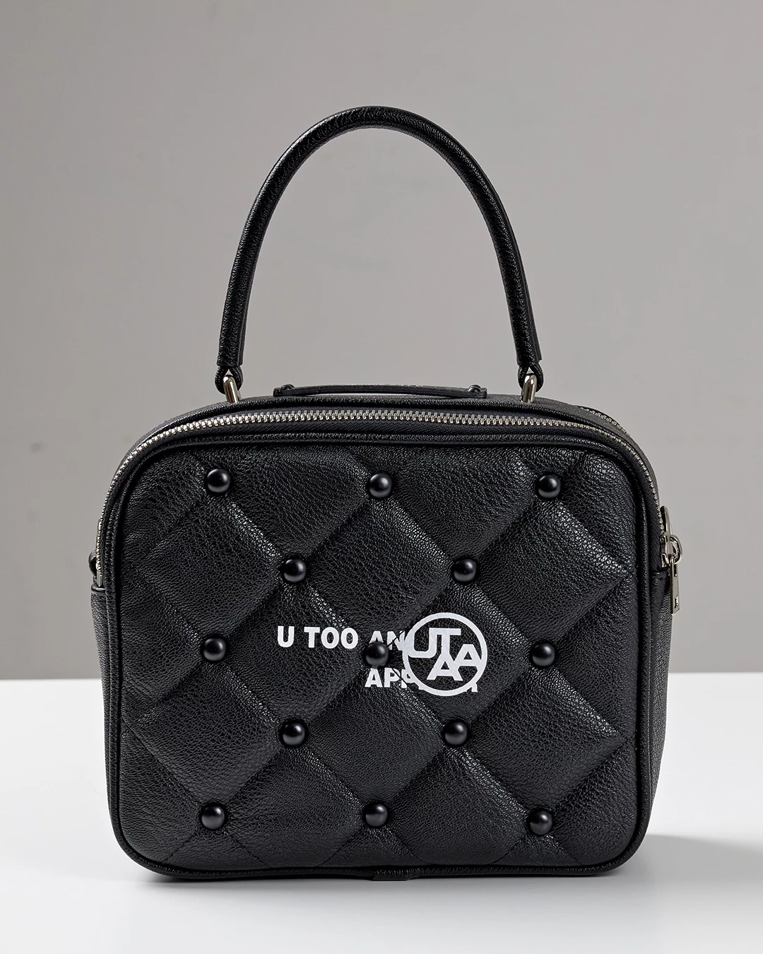 UTAA 2022-23FW Casual Style Vanity Bags Co-ord Clutches (UB0GAU103BK) For Women Black Inventory Required Check X One Size - Image 5