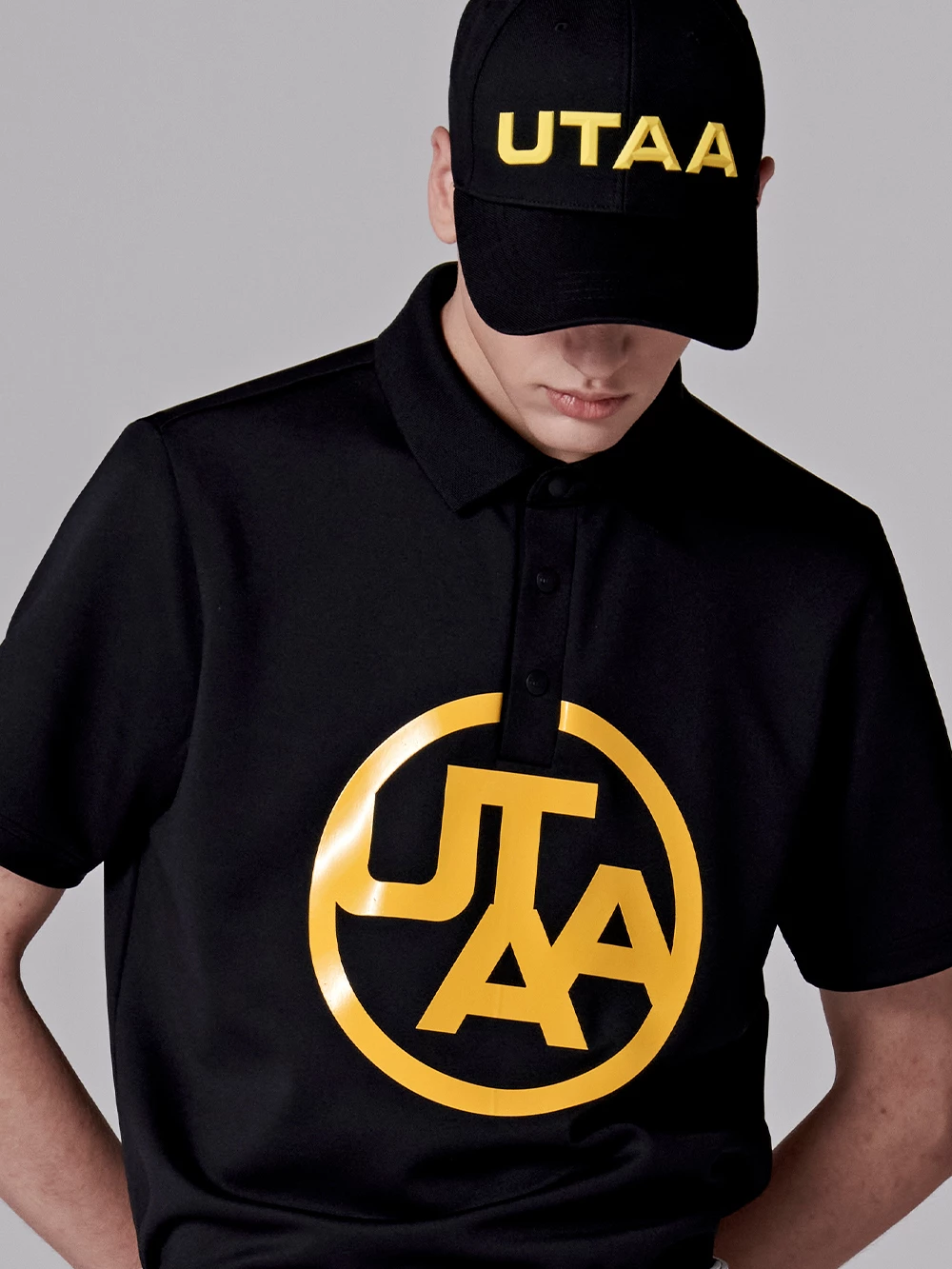 UTAA Blended Fabrics Street Style Chain Neon Color Black X One Size - Image 6