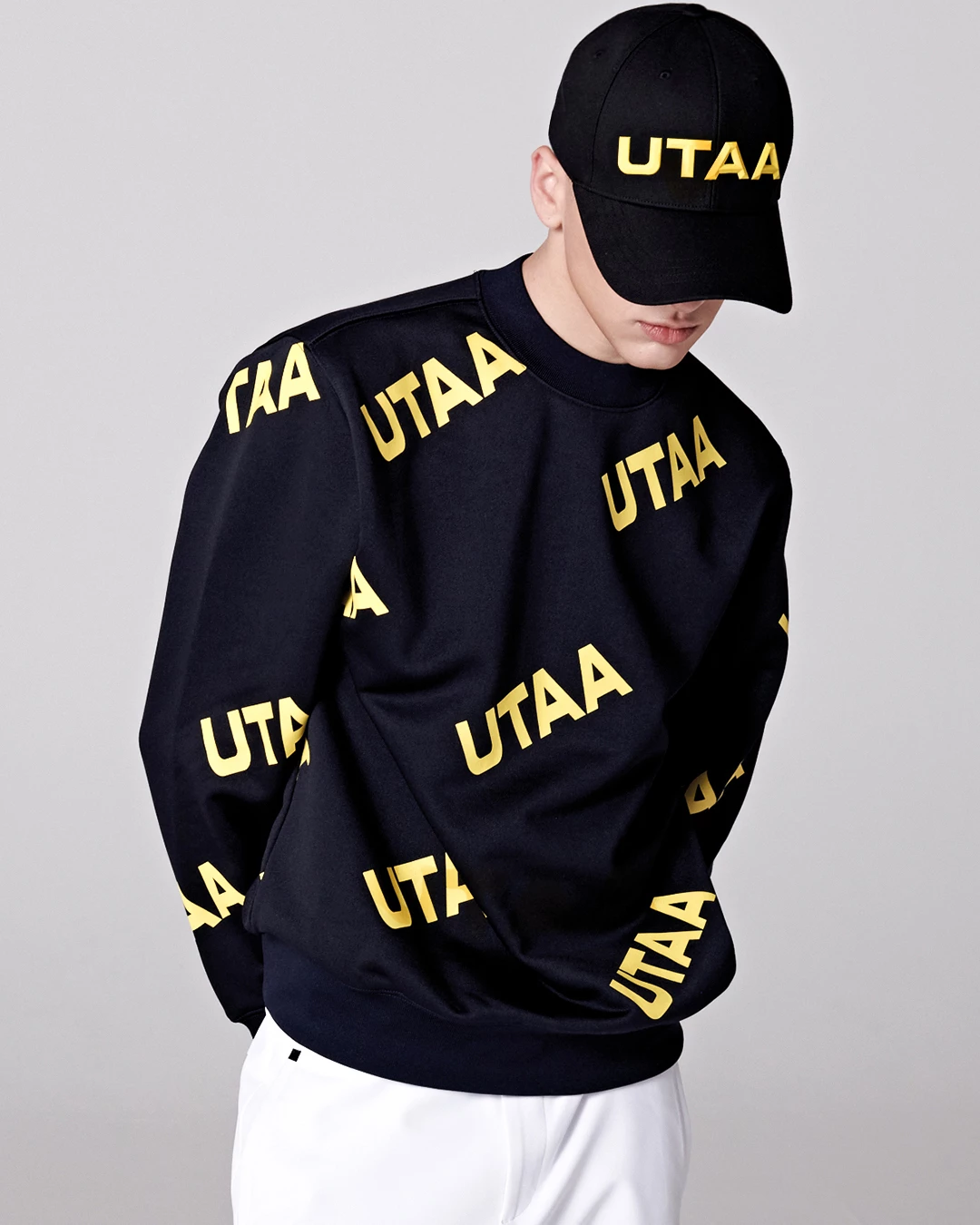 UTAA Blended Fabrics Street Style Chain Neon Color Black X One Size - Image 8