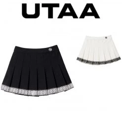 UTAA Blended Fabrics Street Style Asymmetry Hobbies & Culture (UB1SKF200WH) White X M