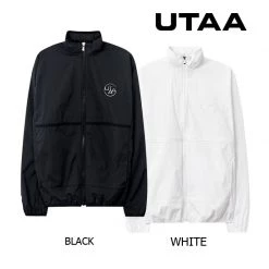 UTAA 2022 SS Street Style Plain Tribal Logo Anorak Jackets Jackets For Men Black X M