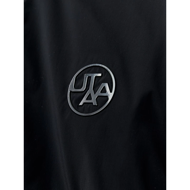 UTAA 2022 SS Street Style Plain Tribal Logo Anorak Jackets Jackets For Men Black X M - Image 7