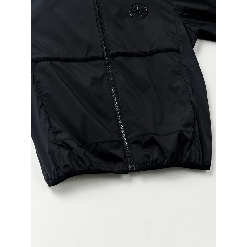 UTAA 2022 SS Street Style Plain Tribal Logo Anorak Jackets Jackets For Men Black X M - Image 8