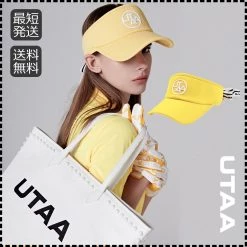 UTAA 2022-23FW Co-ord Caps (UB0GCF203YE) For Women Yellow (stock Check Required) X One Size