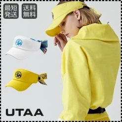 UTAA 2022-23FW Co-ord Neon Color Caps (UB0GCF531WH UB0GCF531YE) For Women White (inventory Check Required) X One Size