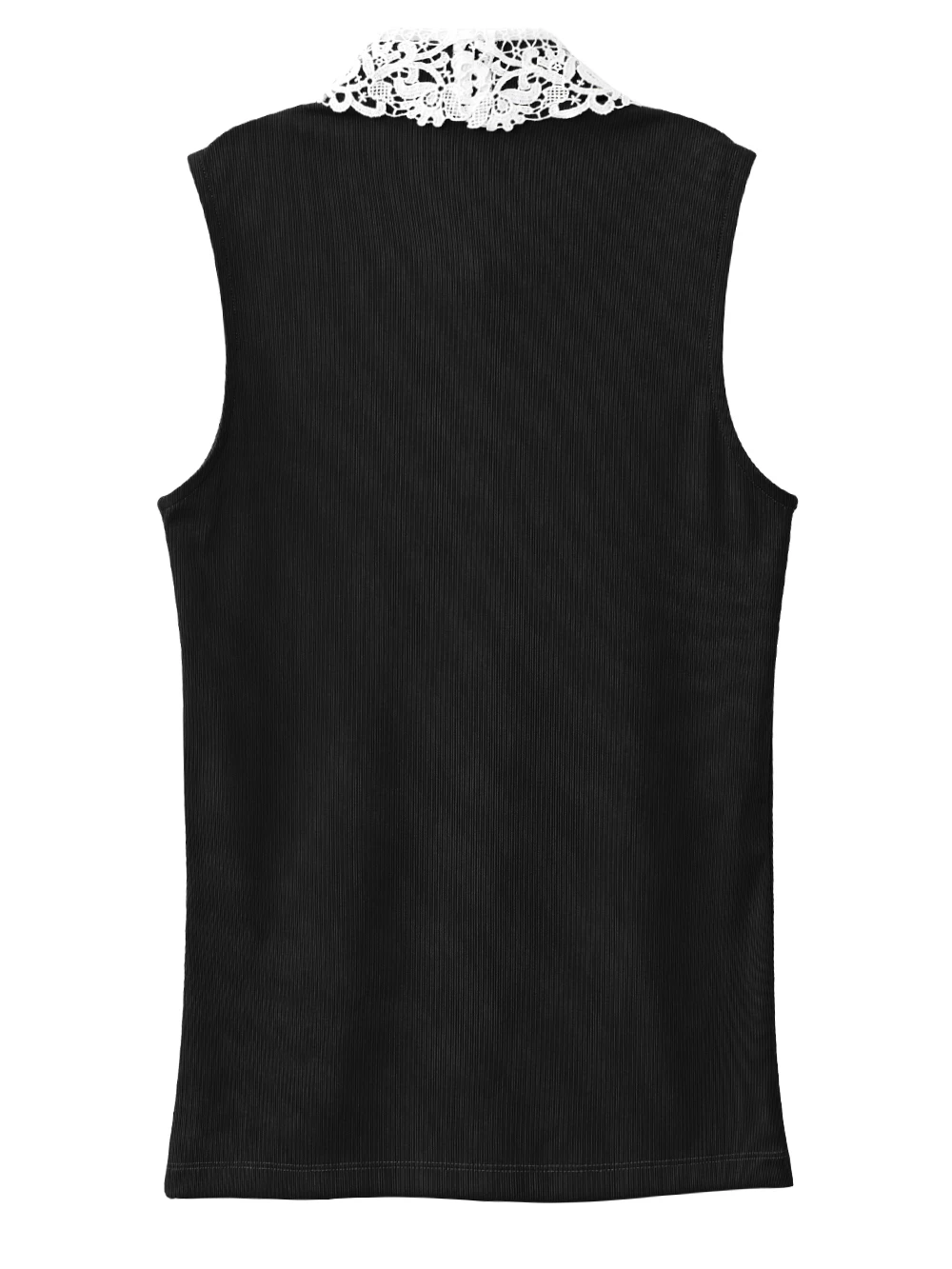 UTAA 2022 SS Blended Fabrics Studded Street Style With Jewels Co-ord (UB2TVF403) Black X Xs - Image 5