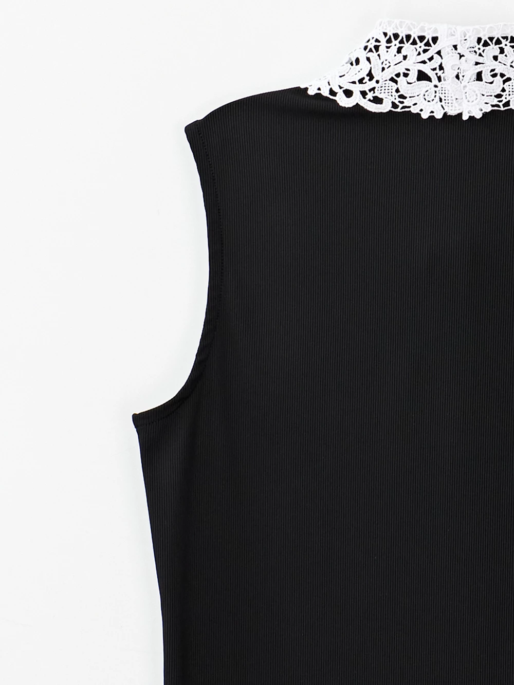 UTAA 2022 SS Blended Fabrics Studded Street Style With Jewels Co-ord (UB2TVF403) Black X Xs - Image 9