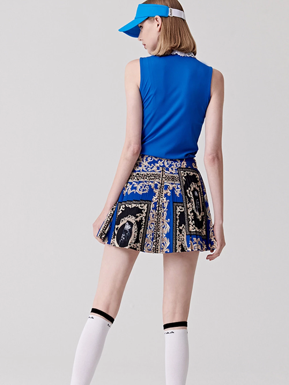 UTAA 2022 SS Blended Fabrics Studded Street Style With Jewels Co-ord (UB2TVF403) Black X Xs - Image 12