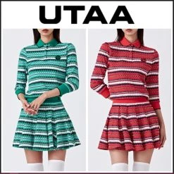 UTAA 2022 SS Blended Fabrics Studded Street Style With Jewels Co-ord (UB2TSF380) Red X Xs