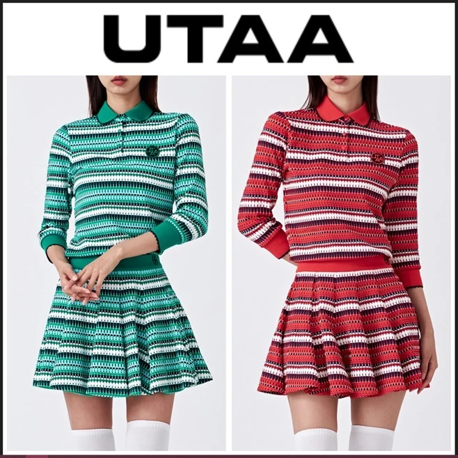 UTAA 2022 SS Blended Fabrics Studded Street Style With Jewels Co-ord (UB2TSF380) Red X Xs