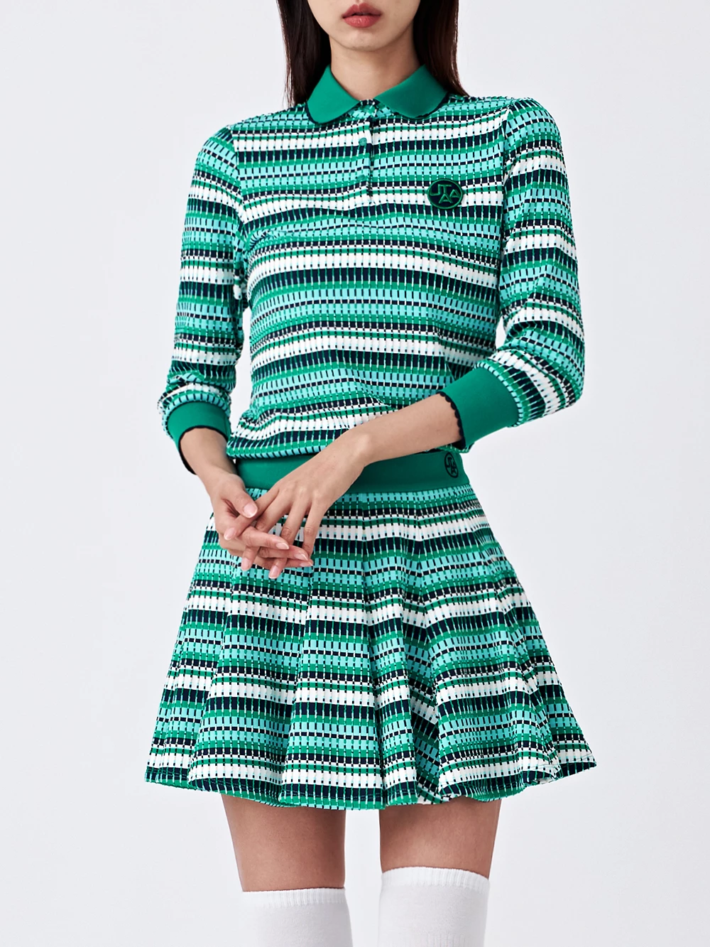 UTAA 2022 SS Blended Fabrics Studded Street Style With Jewels Co-ord (UB2TSF380) Red X Xs - Image 16