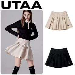 UTAA Blended Fabrics Street Style Asymmetry Loungewear Black X S