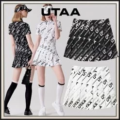 UTAA 2022 SS Blended Fabrics Street Style Co-ord Asymmetry Military (UB2SKF391) White X S