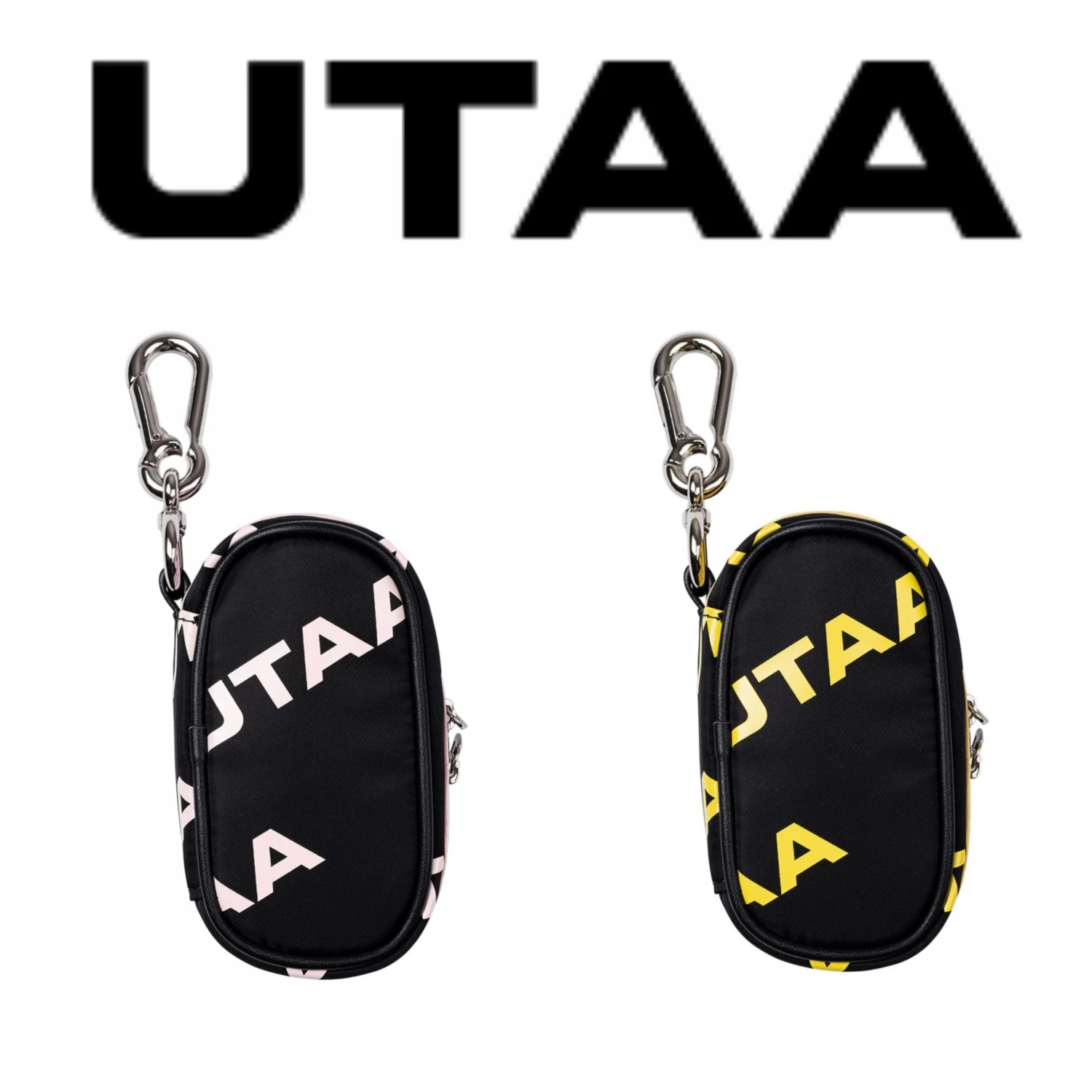 UTAA Unisex Blended Fabrics Street Style Chain Co-ord Neon Color Black/yellow X One Size