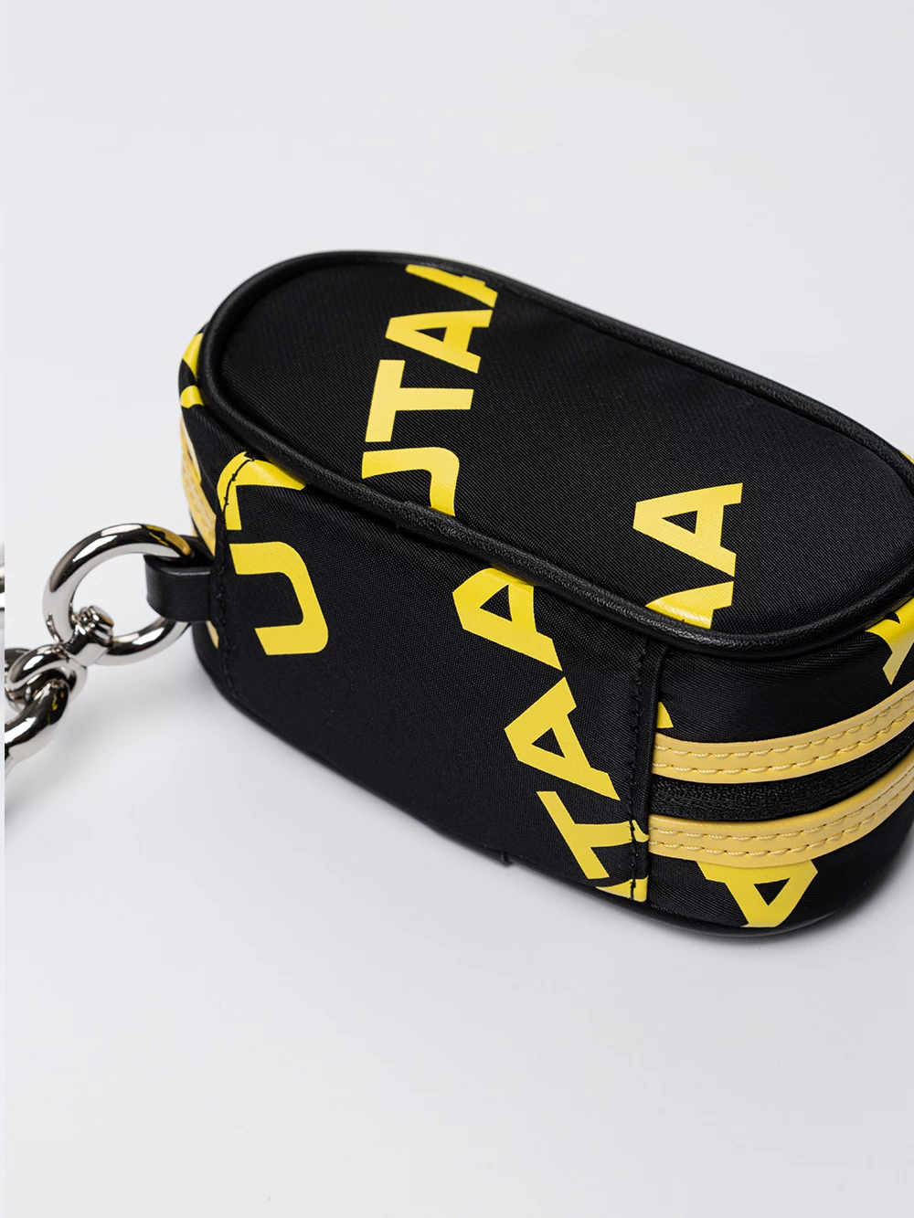 UTAA Unisex Blended Fabrics Street Style Chain Co-ord Neon Color Black/yellow X One Size - Image 10