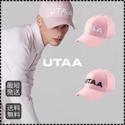 UTAA 2022-23FW Co-ord Icy Color Caps (UA0GCU100PK UA0GCU100LP) For Women Pink Black (stock Check Required) X One Size