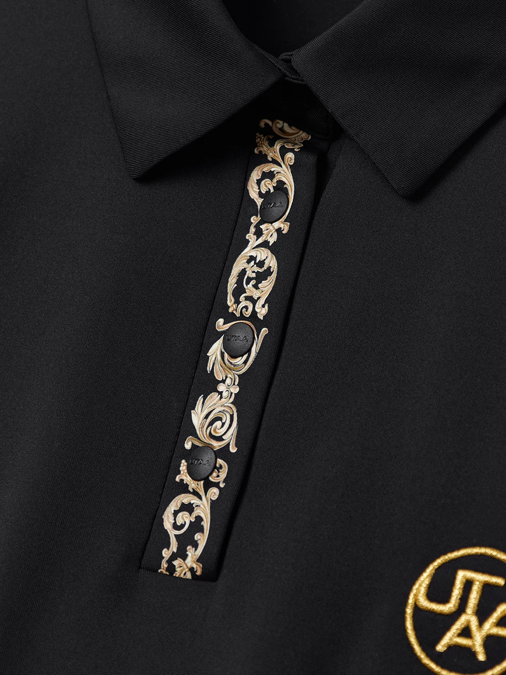 UTAA 2022 SS Blended Fabrics Studded Street Style With Jewels Co-ord (UB2TSF330) Black X Xs - Image 6