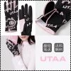 UTAA 2022-23FW Co-ord Gloves Gloves (UB0GVF100PK) For Women Black X S Inventory Required Check